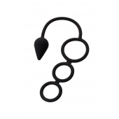 Тройное эрекционное кольцо с анальным хвостом Drop S-size - Erotist Adult Toys - в Вологде купить с доставкой