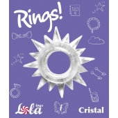 Прозрачное эрекционное кольцо Rings Cristal - Lola Games - в Вологде купить с доставкой