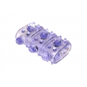 Фиолетовая насадка на пенис Rings Armour - Lola Games - в Вологде купить с доставкой