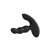 Черный силиконовый стимулятор простаты Levett Nitoc с пультом ДУ - Levett - в Вологде купить с доставкой