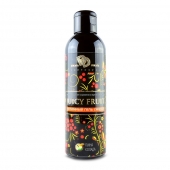 Интимный гель на водной основе JUICY FRUIT с ароматом пина колада - 200 мл. - БиоМед - купить с доставкой в Вологде