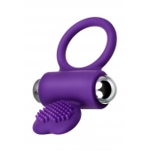 Фиолетовое виброкольцо с ресничками JOS PERY - JOS - в Вологде купить с доставкой