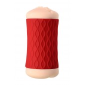 Двухсторонний мастурбатор JOS  NADIN в красном цилиндре - JOS - в Вологде купить с доставкой