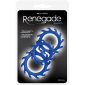Набор из 3 синих эрекционных колец Renegade Gears - NS Novelties - в Вологде купить с доставкой