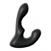 Черный анальный вибростимулятор P-Spot Milker - 14 см. - Pipedream - в Вологде купить с доставкой