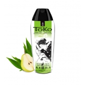 Интимный гель TOKO Pear   Exotic Green Tea с ароматом груши и зеленого чая - 165 мл. - Shunga - купить с доставкой в Вологде