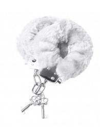 Наручники с белой меховой опушкой - ToyFa - купить с доставкой в Вологде