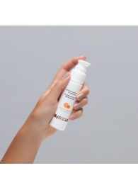 Универсальный массажный гель-смазка Allover Delicious Massage Gel с ароматом персика и аброкоса - 50 мл. - YESforLOV - купить с доставкой в Вологде