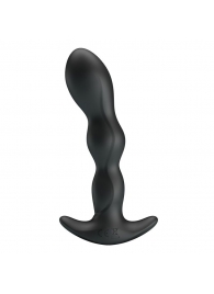 Черный анальный стимулятор простаты с вибрацией Special Anal Massager - 14,5 см. - Baile - в Вологде купить с доставкой