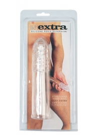 Насадка-удлинитель из прозрачного силикона LIDL EXTRA SILICONE PENIS EXTENSION - Seven Creations - в Вологде купить с доставкой