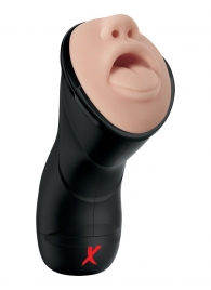 Мастурбатор-ротик Deep Throat Vibrating Stroker - Pipedream - в Вологде купить с доставкой