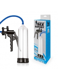 Прозрачная вакуумная помпа Sex Expert с насосом - Sex Expert - в Вологде купить с доставкой