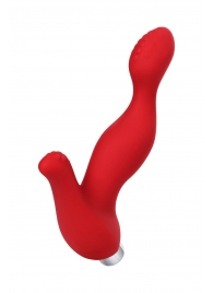 Красный силиконовый вибростимулятор простаты Proman - 12,5 см. - ToyFa - в Вологде купить с доставкой