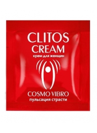 Пробник возбуждающего крема для женщин Clitos Cream - 1,5 гр. - Биоритм - купить с доставкой в Вологде