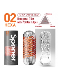 Мастурбатор SPINNER Hexa - Tenga - в Вологде купить с доставкой