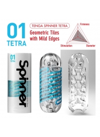 Мастурбатор SPINNER Tetra - Tenga - в Вологде купить с доставкой
