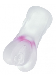 Прозрачный реалистичный мастурбатор Juicy Pussy Crystal Rose - ToyFa - в Вологде купить с доставкой
