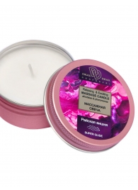 Массажная свеча  Райская вишня - БиоМед - купить с доставкой в Вологде