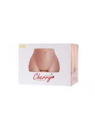 Мастурбатор-полуторс Cherry с вибрацией и двумя любовными тоннелями - KOKOS - в Вологде купить с доставкой