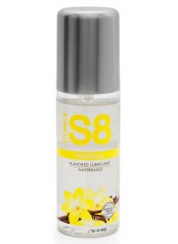 Лубрикант на водной основе Stimul8 Flavored Lube с ванильным ароматом - 125 мл. - Stimul8 - купить с доставкой в Вологде