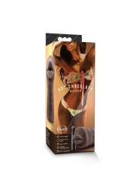 Коричневый мастурбатор-ротик Heather - Blush Novelties - в Вологде купить с доставкой