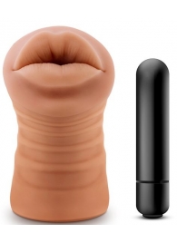 Кофейный мастурбатор-ротик Isabella - Blush Novelties - в Вологде купить с доставкой