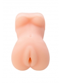 Телесный мастурбатор в виде женской фигурки - Toyfa Basic - в Вологде купить с доставкой