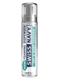 Очищающая пенка для игрушек и тела Swiss Navy Toy   Body Cleaner Foamer - 207 мл. - Swiss navy - купить с доставкой в Вологде