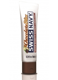 Лубрикант с ароматом шоколада Swiss Navy Chocolate Bliss Lube - 10 мл. - Swiss navy - купить с доставкой в Вологде