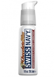 Лубрикант с ароматом шоколада Swiss Navy Chocolate Bliss Lube - 29,5 мл. - Swiss navy - купить с доставкой в Вологде