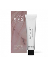 Лубрикант на водной основе Slow Sex Anal Play Gel - 30 мл. - Bijoux Indiscrets - купить с доставкой в Вологде