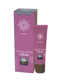 Возбуждающий крем для женщин Stimulation Cream - 30 мл. - Shiatsu - купить с доставкой в Вологде