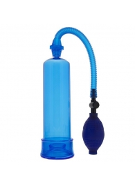 Синяя вакуумная помпа MENZSTUFF PENIS ENLARGER - Dream Toys - в Вологде купить с доставкой