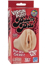 Мастурбатор-вагина Virgin Pussy ULTRASKYN Palm Pal - Doc Johnson - в Вологде купить с доставкой