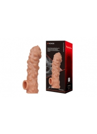 Насадка на фаллос с крупными бугорками EXTREME SLEEVE - 15,6 см. - KOKOS - в Вологде купить с доставкой