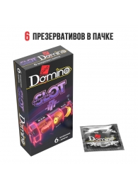 Ароматизированные презервативы DOMINO  Фруктовый слот  - 6 шт. - Domino - купить с доставкой в Вологде