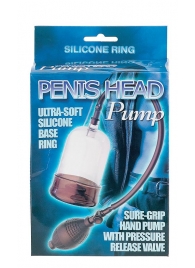 Помпа на головку фаллоса Penis Head Pump - Seven Creations - в Вологде купить с доставкой