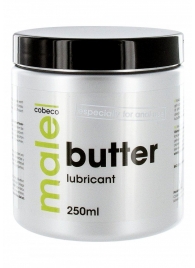 Анальный лубрикант MALE Cobeco Butter Lubricant - 250 мл. - Cobeco - купить с доставкой в Вологде