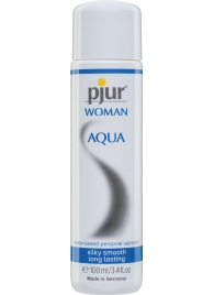 Лубрикант на водной основе pjur WOMAN Aqua - 100 мл. - Pjur - купить с доставкой в Вологде