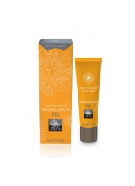 Возбуждающий интимный гель STIMULATION GEL Ginger   Cinnamon - 30 мл. - Shiatsu - купить с доставкой в Вологде