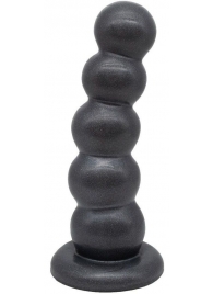 Черная насадка-плаг на харнесс PLATINUM 7 - 19,5 см. - LOVETOY (А-Полимер) - купить с доставкой в Вологде