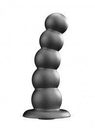 Черная насадка-плаг на харнесс PLATINUM 9 - 24 см. - LOVETOY (А-Полимер) - купить с доставкой в Вологде