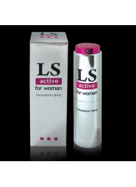 Спрей-стимулятор для женщин Lovespray Active Woman - 18 мл. - Биоритм - купить с доставкой в Вологде