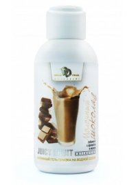 Интимный гель-смазка JUICY FRUIT с ароматом молочного шоколада - 100 мл. - БиоМед - купить с доставкой в Вологде