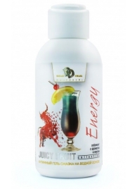 Интимный гель-смазка JUICY FRUIT с ароматом энергетика - 100 мл. - БиоМед - купить с доставкой в Вологде