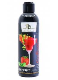 Интимный гель-смазка JUICY FRUIT с ароматом клубники - 200 мл. - БиоМед - купить с доставкой в Вологде
