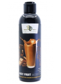 Интимный гель-смазка JUICY FRUIT с ароматом молочного шоколада - 200 мл. - БиоМед - купить с доставкой в Вологде
