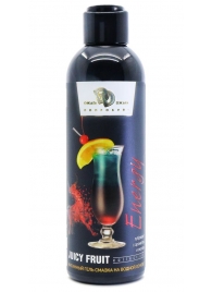 Интимный гель-смазка JUICY FRUIT с ароматом энергетика - 200 мл. - БиоМед - купить с доставкой в Вологде