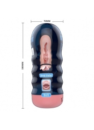 Мастурбатор-ротик Vacuum Cup Masturbator - Baile - в Вологде купить с доставкой