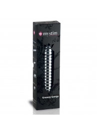 Рельефный фаллос для интенсивного электросекса Groovey George - 20 см. - MyStim - купить с доставкой в Вологде